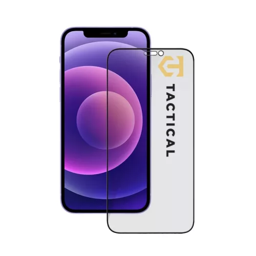 Apple iPhone 12 Mini Fekete Tactical Glass Shield Privacy Stealth 5D üvegfólia