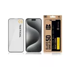 iPhone 15 Pro Max fekete Tactical Glass Shield Privacy Stealth 5D üvegfólia