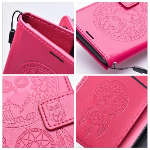 Xiaomi Redmi 15 4G tok MEZZO könyv tok álomfogó magenta