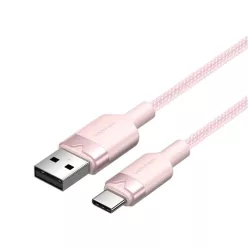 Vention CTNPF 1M USB 2.0 A - USB-C kábel (rózsaszín)