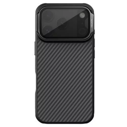Nillkin CarboProp Aramid Mágneses iPhone 17 Pro tok Fekete