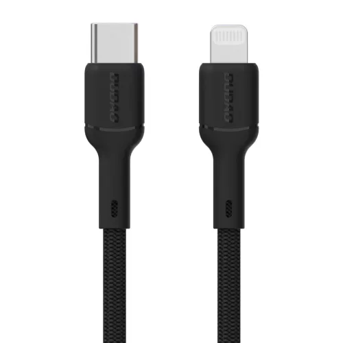 Dudao L9X 30W USB-C - Lightning Kábel 2m - Fekete