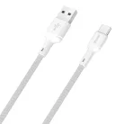 Dudao L9T 5A USB-A - USB-C kábel 1m - Fehér