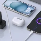 Dudao L9T 5A USB-A - USB-C kábel 1m - Fehér
