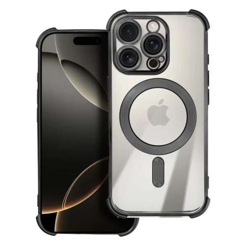 iPhone 17 Pro Max Antishock Electro tok, fekete