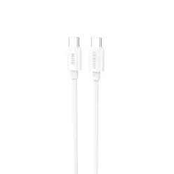 Dudao L4C USB-C / USB-C kábel 30W 1.2m - fehér