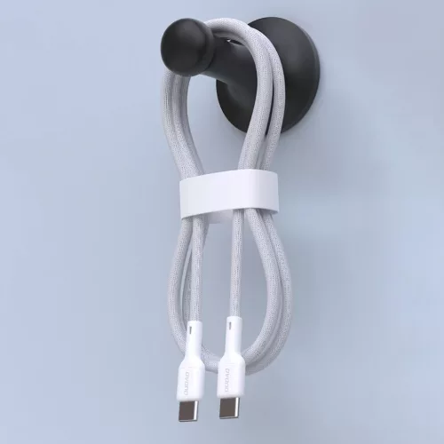 Dudao L9C 65W USB-C - USB-C kábel 1m - Fehér