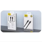 Dudao L9C 65W USB-C - USB-C 1m kábel - fekete