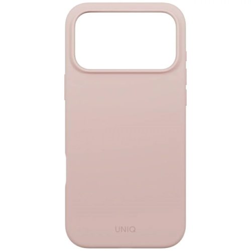 iPhone 17 Pro Max Pink Uniq Lino Magclick Töltőtok