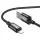 USB A - Lightning Hoco 2,4A 1 m X89 fekete kábel