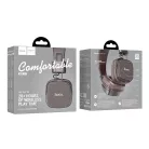 HOCO vezeték nélküli Bluetooth fejhallgató W56 barna