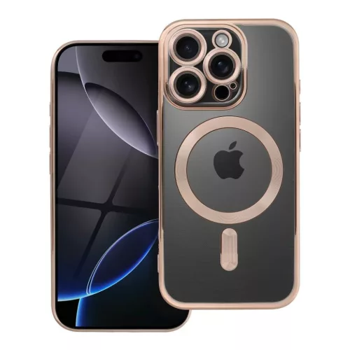 ELECTRO MAG COVER tok kompatibilis MagSafe-fel az iPhone 16 Pro számára barna