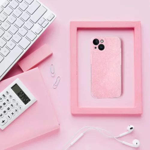 CLEAR CASE 2 mm BLINK iPhone 16 Pro pink tok