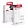 FORCELL F-ENERGY C703 kábel USB A - Lightning MFi 2,4A 12W 1 m fehér