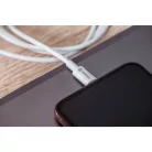FORCELL F-ENERGY C703 kábel USB A - Lightning MFi 2,4A 12W 1 m fehér