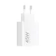 XIAOMI eredeti töltő USB A QC3.0 3A 45W MDY-17-EF fehér bulk