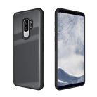 9H üveg hátlapú tok Samsung S9 Plus szürke