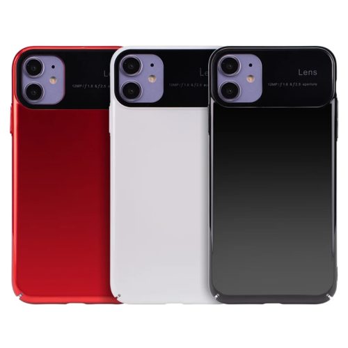 SMD kameravédő slim tok iPhone 11 Pro Max fekete