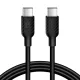 PITAKA USB Type-C / USB Type-C kábel 1m 3A fekete (CTC1001)