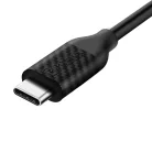 PITAKA USB Type-C / USB Type-C kábel 1m 3A fekete (CTC1001)