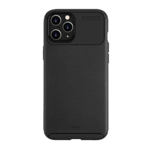 iPhone 12 Pro MAX UNIQ Hexa szilikon tok fekete