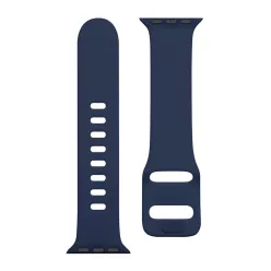   Tactical 790 Szilikon óraszíj csattal Apple Watch 3/4/5/6/7/8/SE 38/40/41 mm éjkék