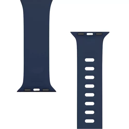 Tactical 790 Szilikon óraszíj csattal Apple Watch 3/4/5/6/7/8/SE 38/40/41 mm éjkék