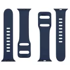 Tactical 790 Szilikon óraszíj csattal Apple Watch 3/4/5/6/7/8/SE 38/40/41 mm éjkék