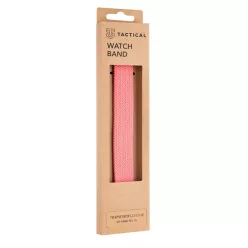   Tactical 767 String Band szövet óraszíj Apple Watch 3/4/5/6/7/8/SE 38/40/41 mm méret XL pink