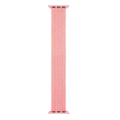 Tactical 767 String Band szövet óraszíj Apple Watch 3/4/5/6/7/8/SE 38/40/41 mm méret XL pink