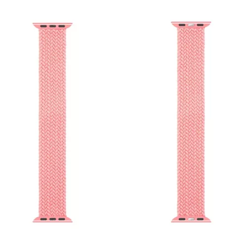 Tactical 767 String Band szövet óraszíj Apple Watch 3/4/5/6/7/8/SE 38/40/41 mm méret XL pink