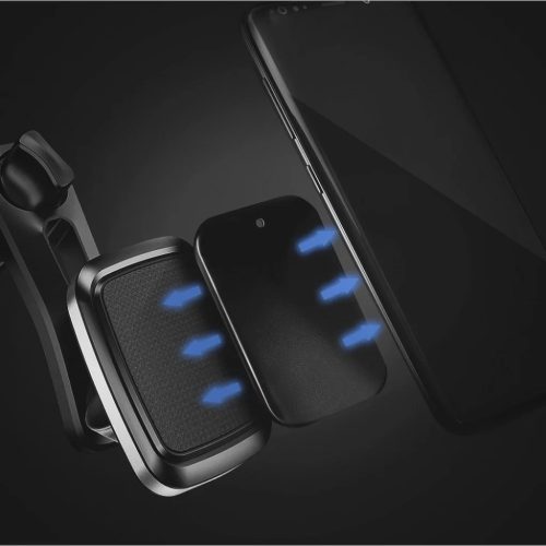 Mágnesezhető fém lap mágneses telefontartóhoz fekete