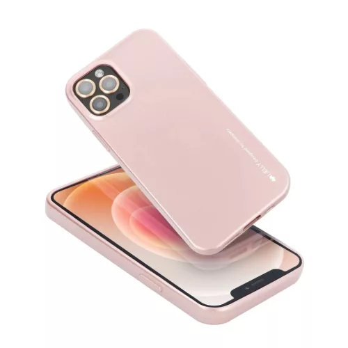 iPhone 13 Pro Max Mercury i-Jelly TPU tok rose gold