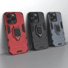 iPhone 13 Pro Max Ring Armor tok kihajtható támasszal kék