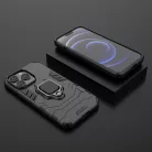 iPhone 13 Pro Max Ring Armor tok kihajtható támasszal fekete