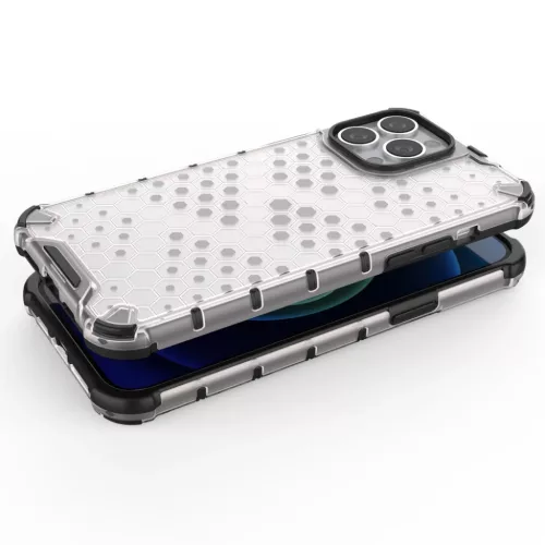 iPhone 13 Pro Max Honeycomb armor TPU tok kék