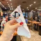 iPhone 13 Pro Max TPU szilikon tok márvány mintával kékeszöld Alphajack