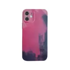 iPhone 13 Pro Max TPU tok színes mintával Alphajack (C1) lila rózsaszín