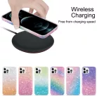 iPhone 13 Pro Max TPU tok színes mintával Alphajack (P3) lila-rózsaszín