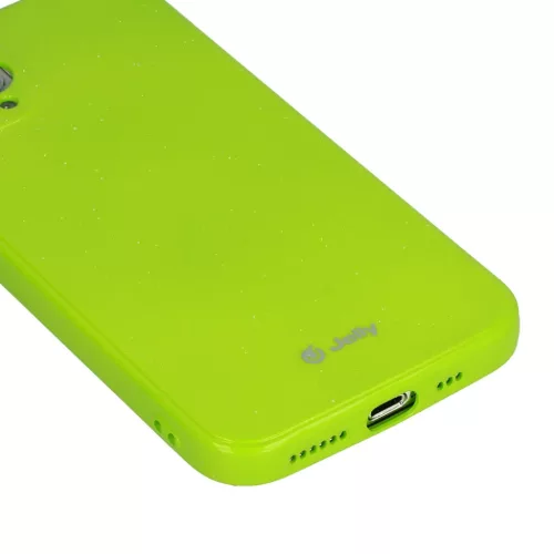 Samsung Galaxy A02 Jelly szilikon tok lime