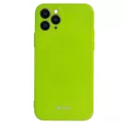 Samsung Galaxy A02 Jelly szilikon tok lime