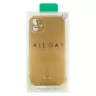 Samsung Galaxy A02 Jelly szilikon tok arany