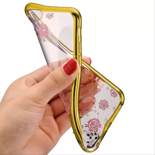 iPhone 13 Pro Max Diamond Flower tok arany