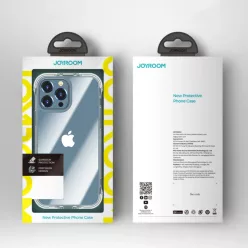 iPhone 13 Joyroom Defender tok támasztékkal, átlátszó