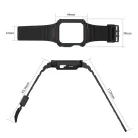 Apple Watch 4/5/6/7/8/SE (42/44/45mm) Armored Óraszíj és Tok Átlátszó / Bronz