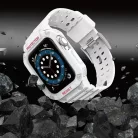 Apple Watch 4/5/6/7/8/SE (42/44/45mm) Armored Óraszíj és Tok Fehér