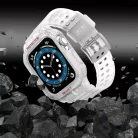 Apple Watch 4/5/6/7/8/SE (42/44/45mm) Armored Óraszíj és Tok Átlátszó