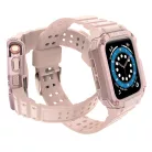 Apple Watch 4/5/6/7/8/SE (42/44/45mm) Armored Óraszíj és Tok Pink