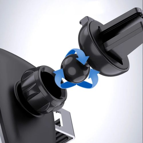 Univerzális Gravity autós telefontartó szellőzőre fekete YC08