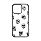 iPhone 13 Pro Max átlátszó TPU tok Skull mintával Alphajack